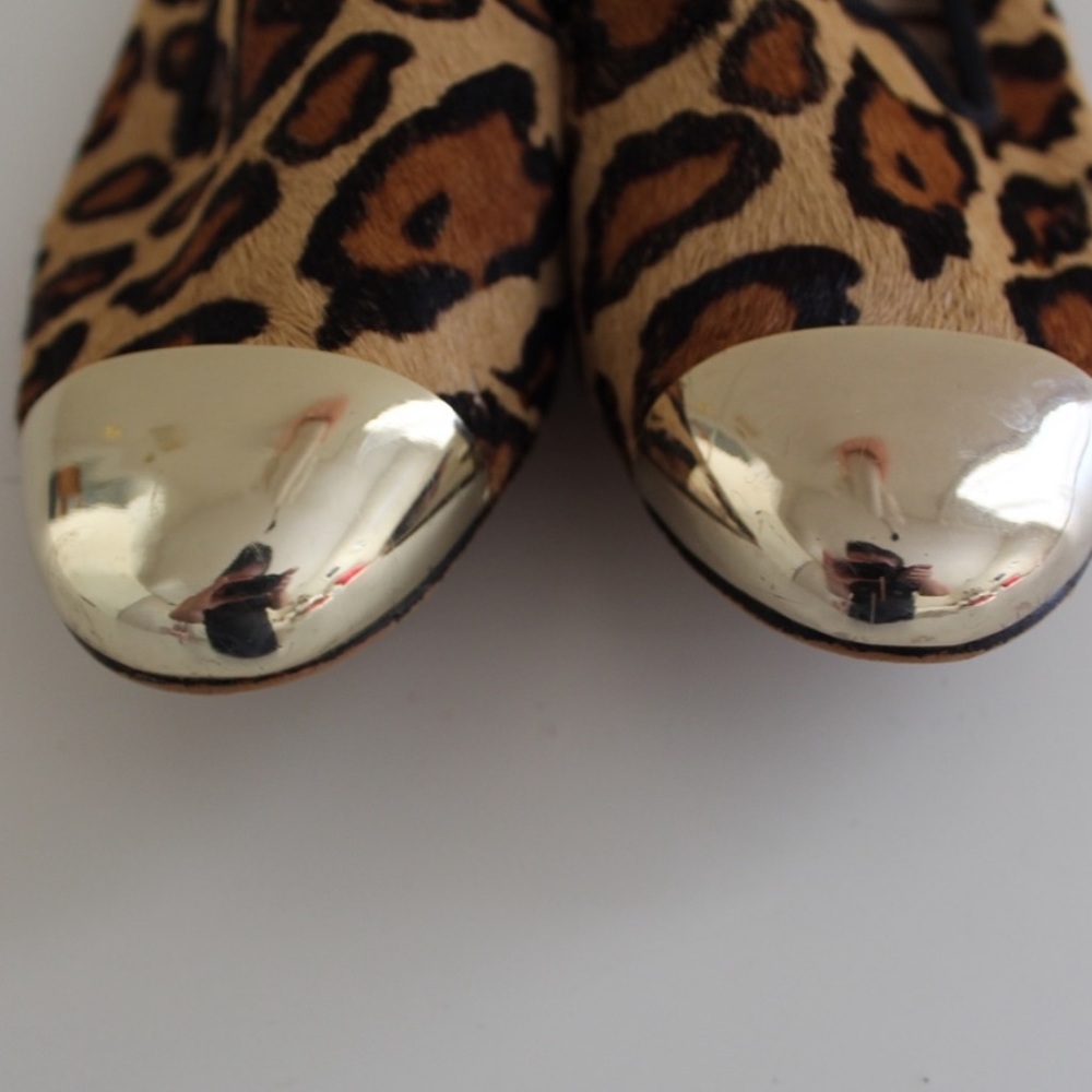 ❗️SOLD Sam Edelman Calf Hair Cheetah Loafers MSRP $118! - Picture 3 of 4